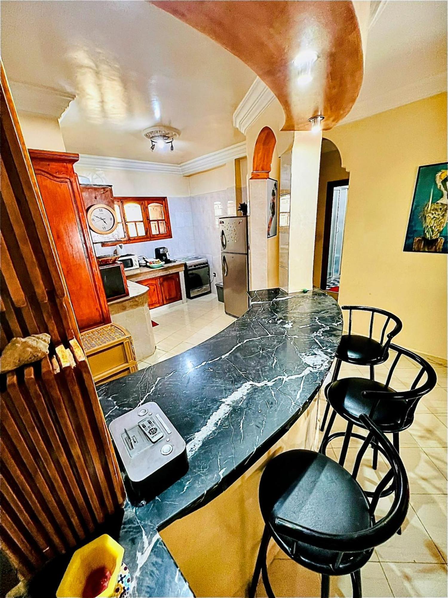 Appartement Vintage Full Equipe Эль-Джадида Экстерьер фото