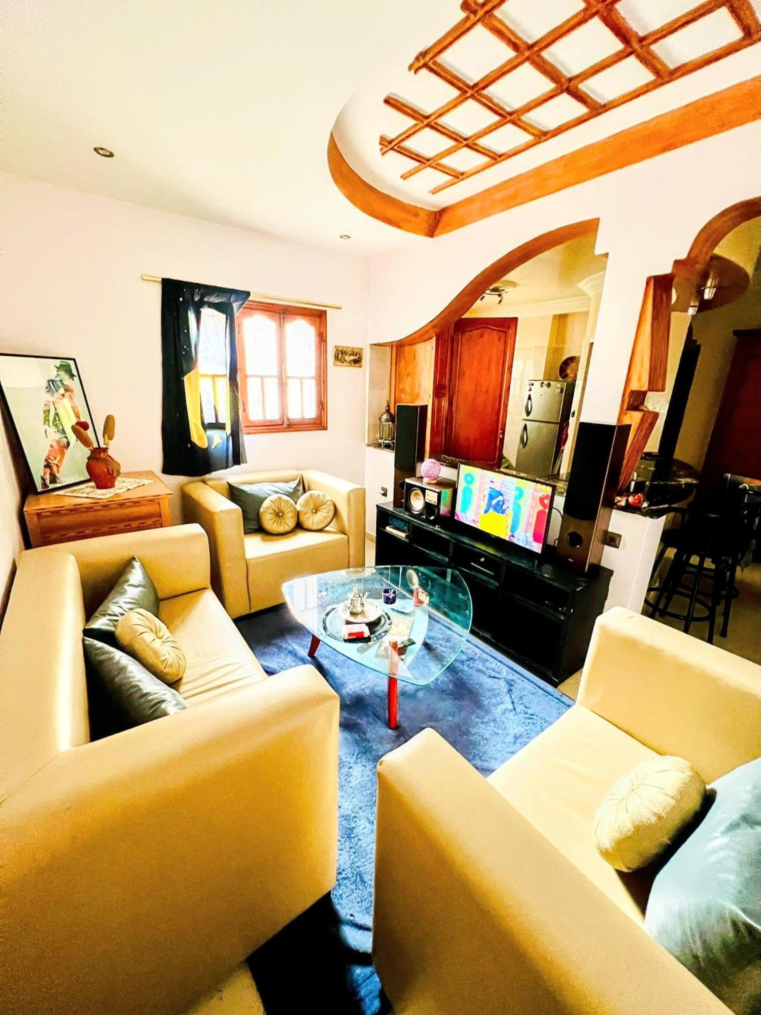 Appartement Vintage Full Equipe Эль-Джадида Экстерьер фото